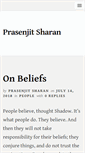 Mobile Screenshot of prasenjitsharan.com